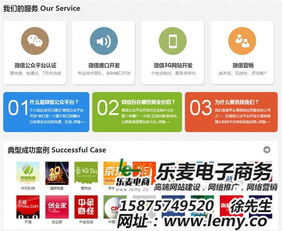 樂(lè)麥電商 高效微信推廣與專業(yè)信息咨詢服務(wù)